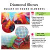 Full Embroidery Mosaic Religious Rhinestone Pictures Room Decor