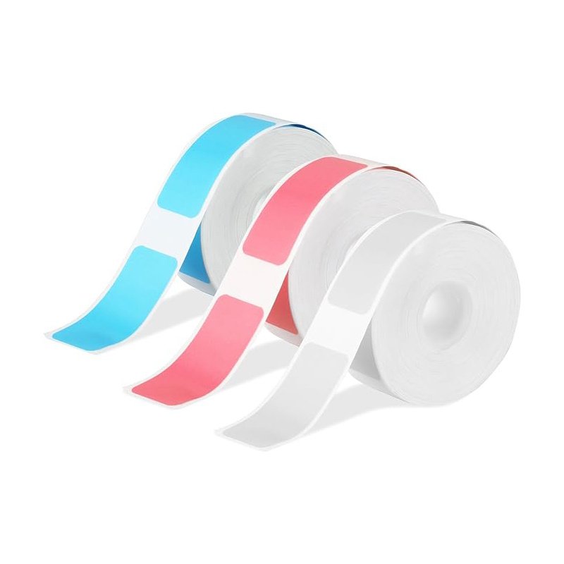 3pcs Tape, 3 Rolls 15x30mm Label Tape, D30 Portable Thermal Label ...