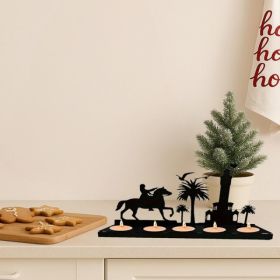 CIFbuy Modern Antler Candle Holders Set Rustic Wooden Candle Stand For Holiday Home Decor (TikTok, Temu Pick-up Service) (Option: defaulttitle)